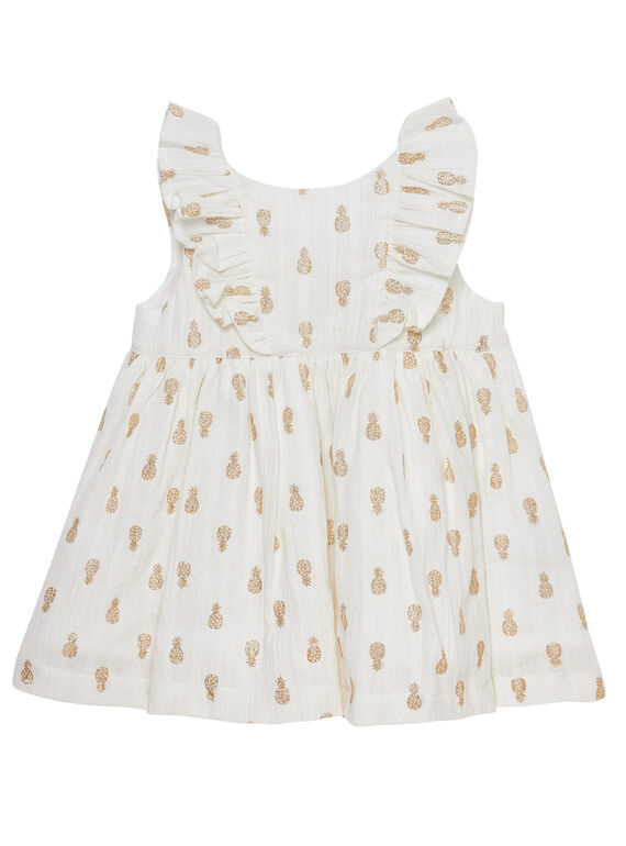 Robe imprimée bébé fille JIDUROB1 / 20SG09O2ROB001