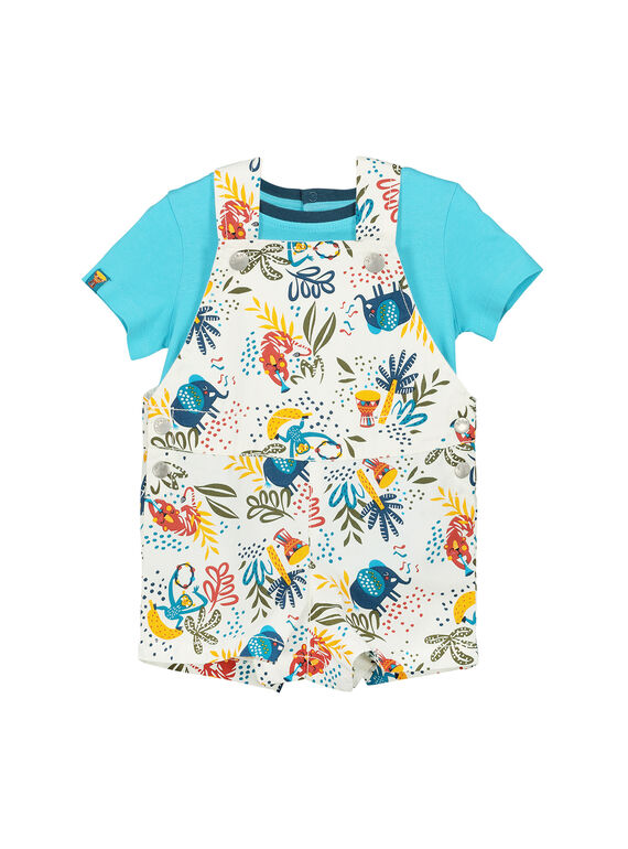 Ensemble salopette tee-shirt bébé garçon FUTUENS / 19SG10F1ENS099