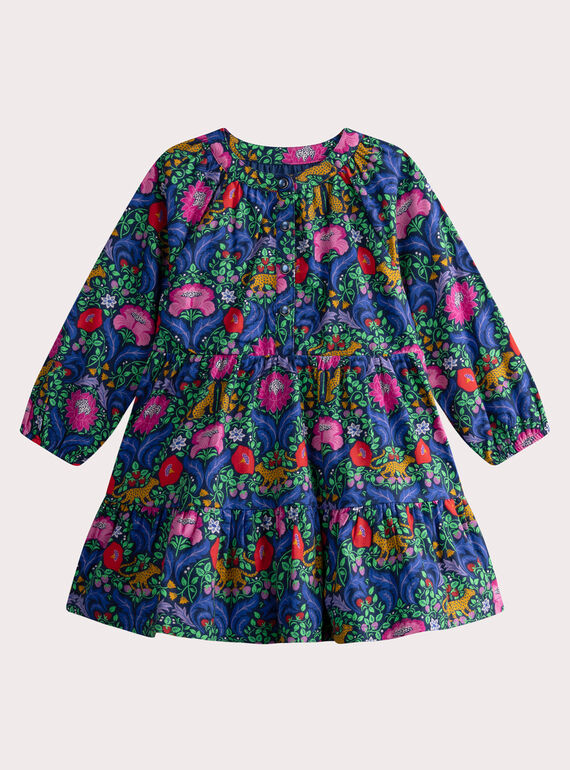 Robe imprimé psychédélique WAFIROB2 / 25S90152ROB703