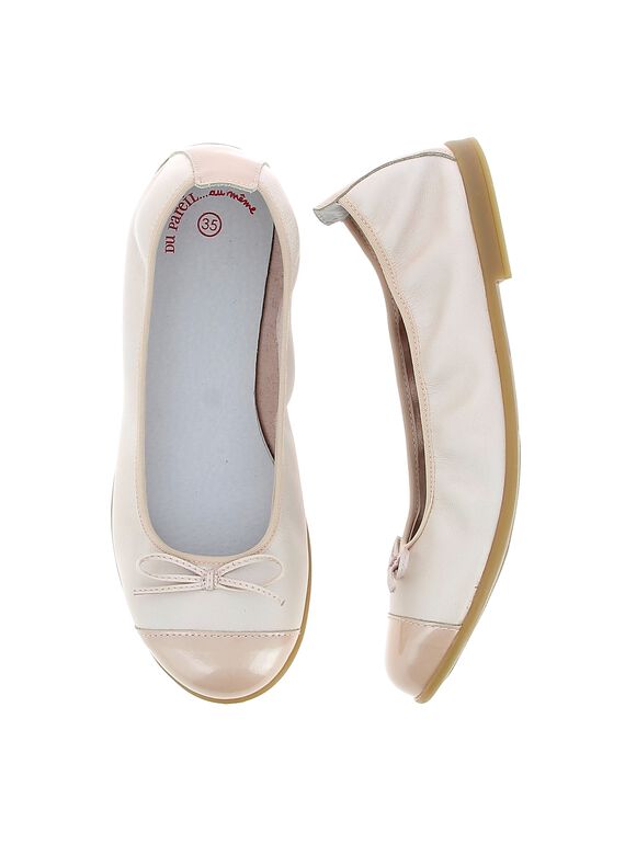 Ballerine en cuir fille CFBALRINE / 18SK35W2D41030