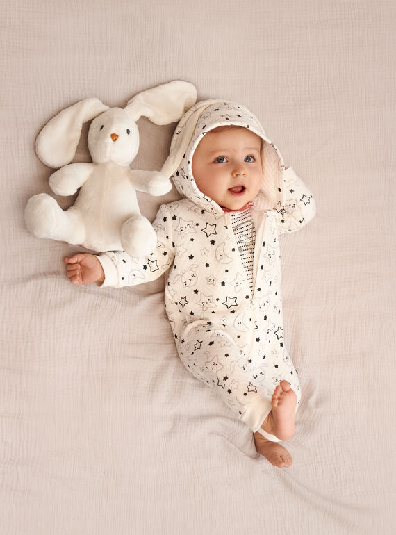 Combinaison à capuche en jersey matelassé KOU1COM / 20WF0511CBL001