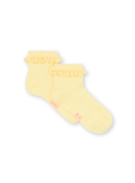 Chaussettes Jaune LYAJAUSOCK / 21SI01O1SOQ116