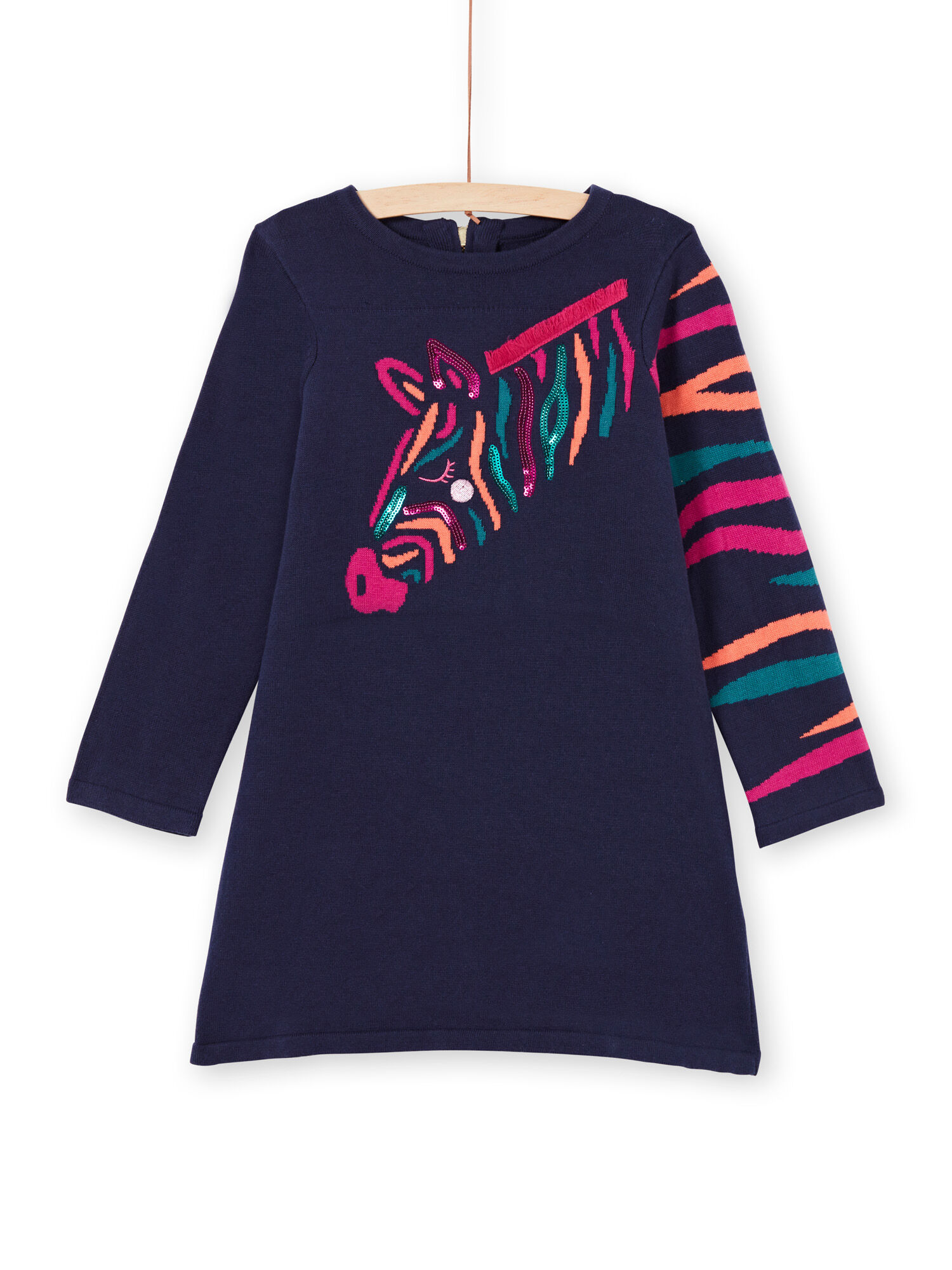 Robe bleu marine enfant fille achat en ligne Robe DPAM