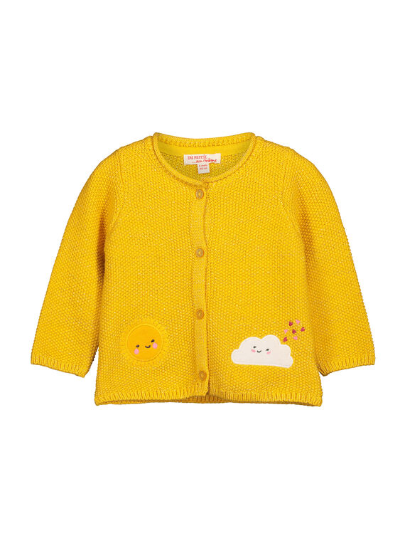 Gilet en maille bébé fille FILICAR / 19SG0921CAR103