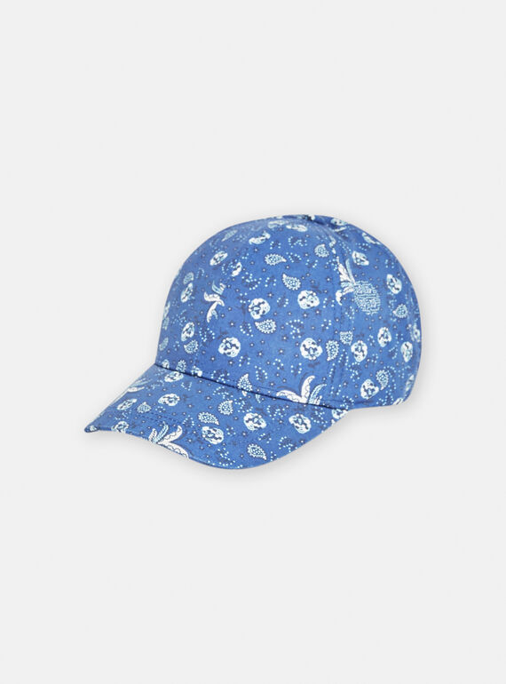 Casquette à motif bandana pour fille TYAJOCAP1 / 24SI01E4CHAC220