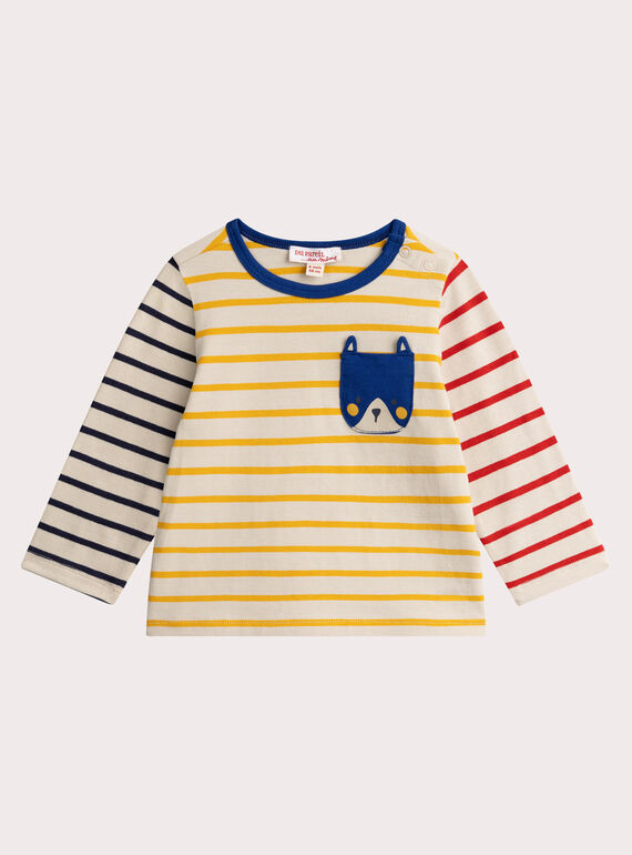 Tee Shirt Manches Longues Jaune VUROTEE2 / 24WG10P2TMLB107