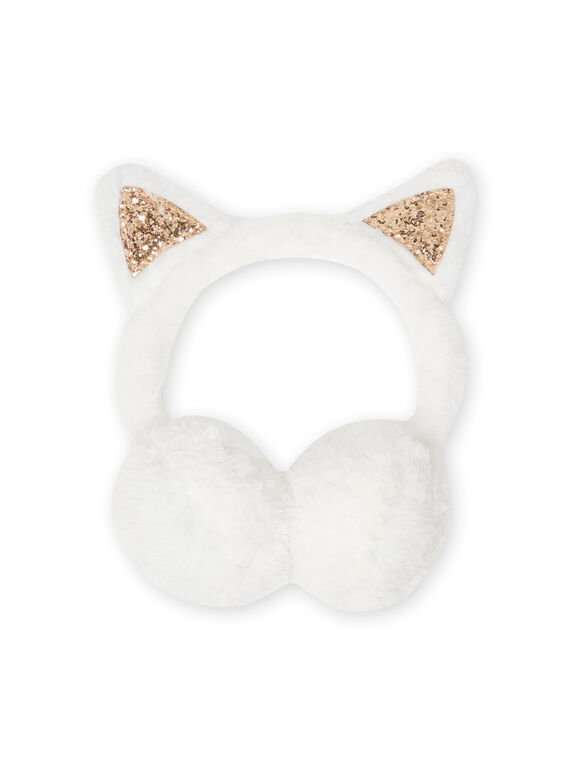 Cache-oreilles forme chat en fausse fourrure enfant fille MYAMIXHEARS / 21WI0151CAO001