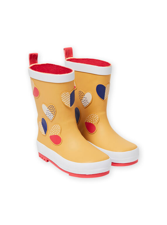 Bottes de pluie Orange MAPLUICOEUR / 21XK3511D0C400