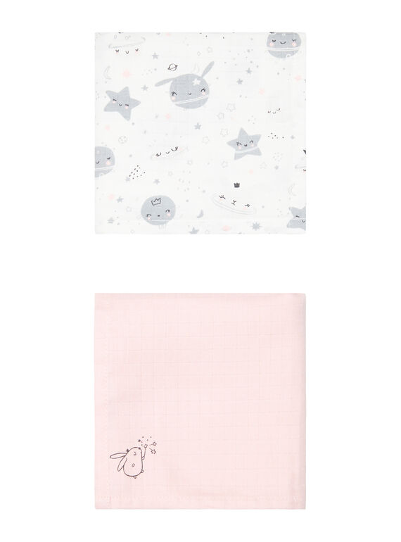 Lot de 2 langes fille KOU1LAN1 / 20WF4011LAND303