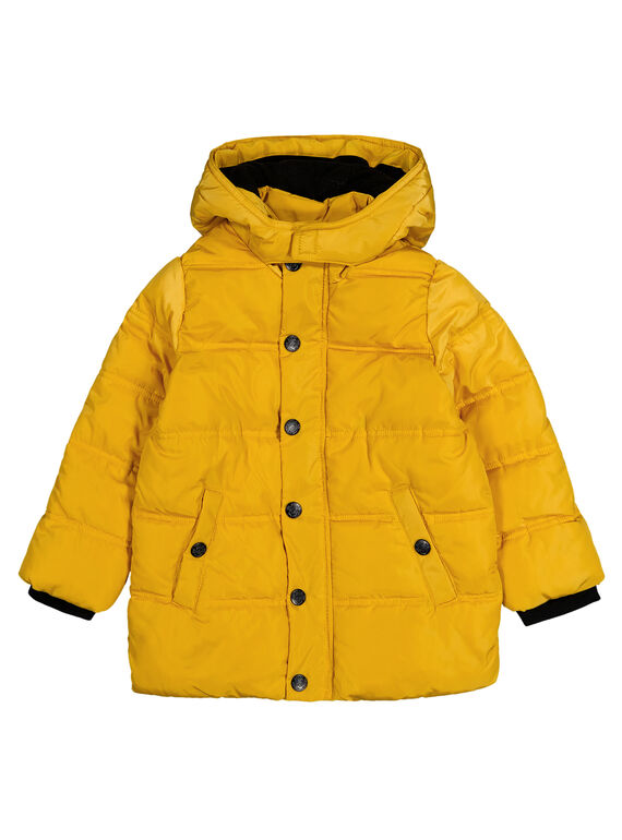 Doudoune Mi longue Ocre GOGRODOU2 / 19W902G5BLOB116