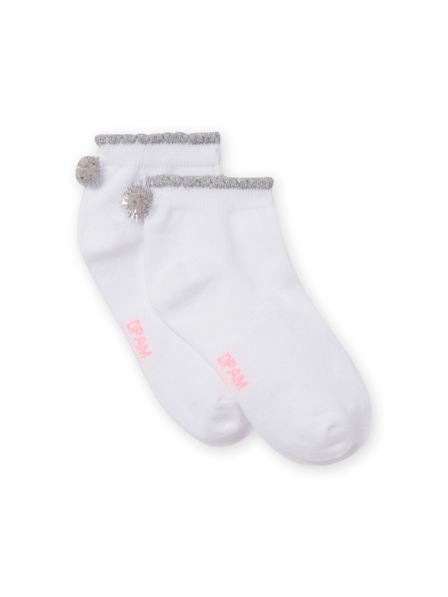 Coton Blanche Chaussettes Enfants Fille et Garçons: Bébés Naissance 0-6 Mois Lot de 12 paires Unisexe Madouck 