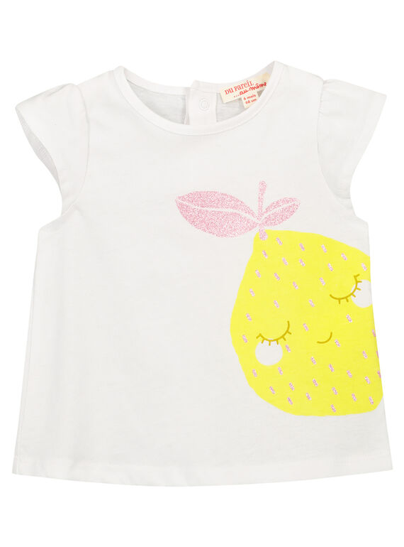 Tee-shirt fantaisie bébé fille FIJOTI8 / 19SG09G3TMC000