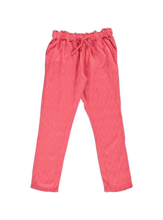 Pantalon fluide fille CABUPANT / 18S901K1PAN099
