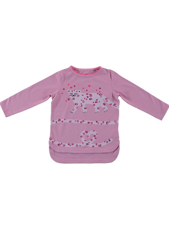 Pyjama : haut plus long derrière et legging GEFAPYJPAN / 19WH1156PYJD301