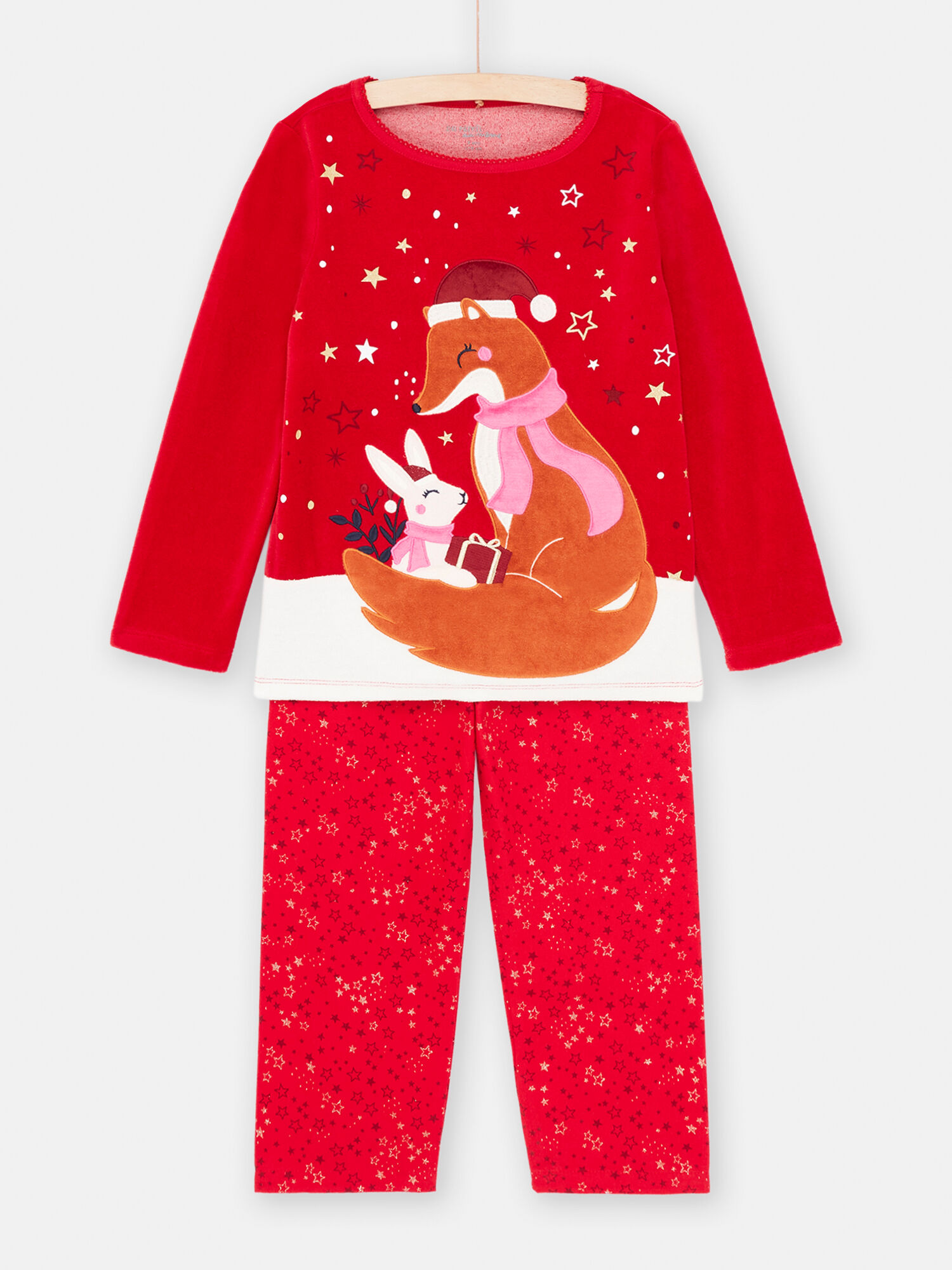 Pyjama NOEL rouge pour enfant fille achat en ligne Pyjama DPAM