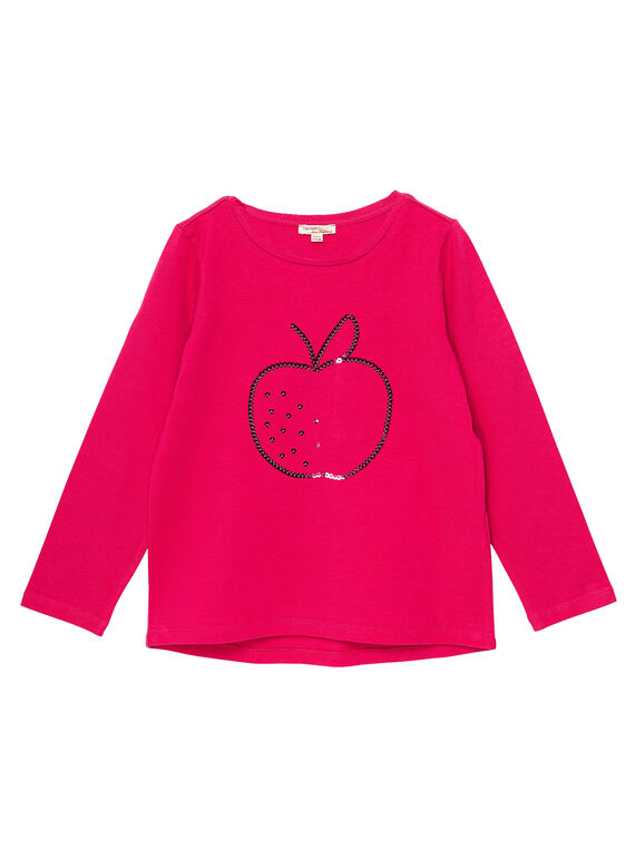 Tee Shirt Manches Longues Rose JAJOTEE2 / 20S90145D32F507