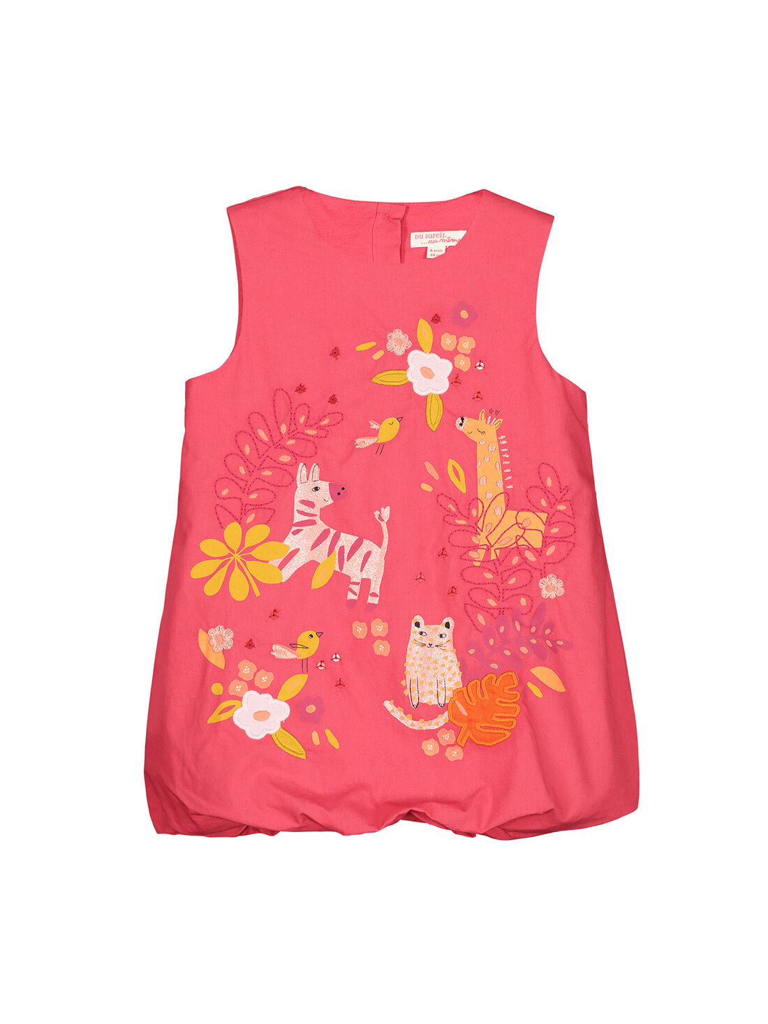 Robe bouffante en coton b b fille achat en ligne DPAM