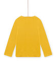 Tee Shirt Manches Longues jaune NALUTEE2 / 22S901P2TMLB118