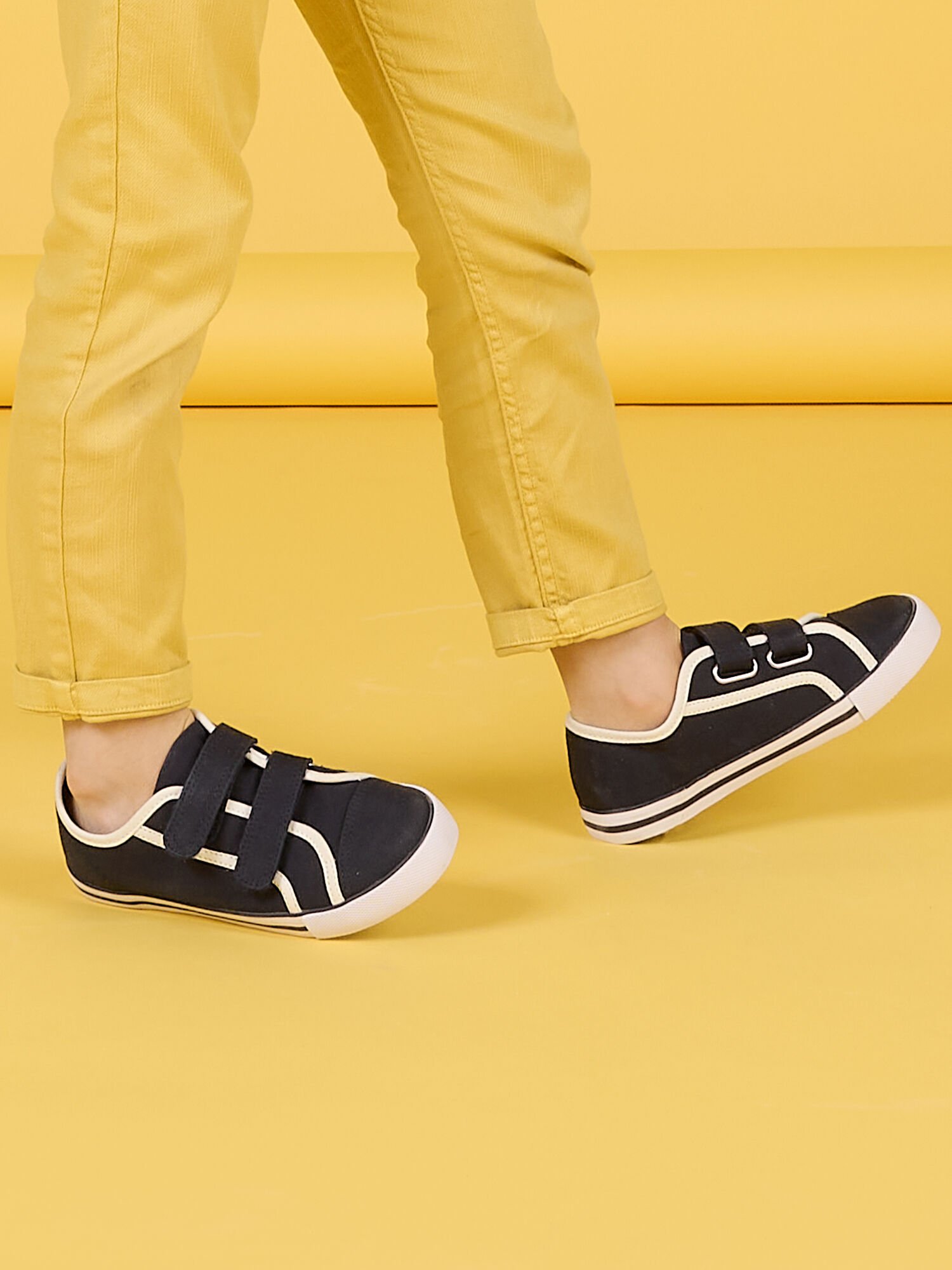 Tennis bleu marine et blanches enfant gar on achat en ligne