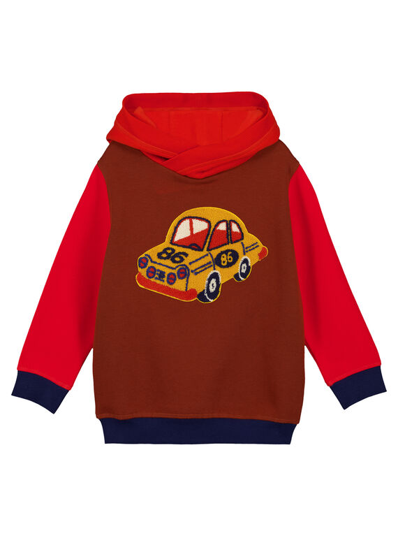 Sweat Shirt à Capuche Tricolore GOSANSWE / 19W902C1SWE817