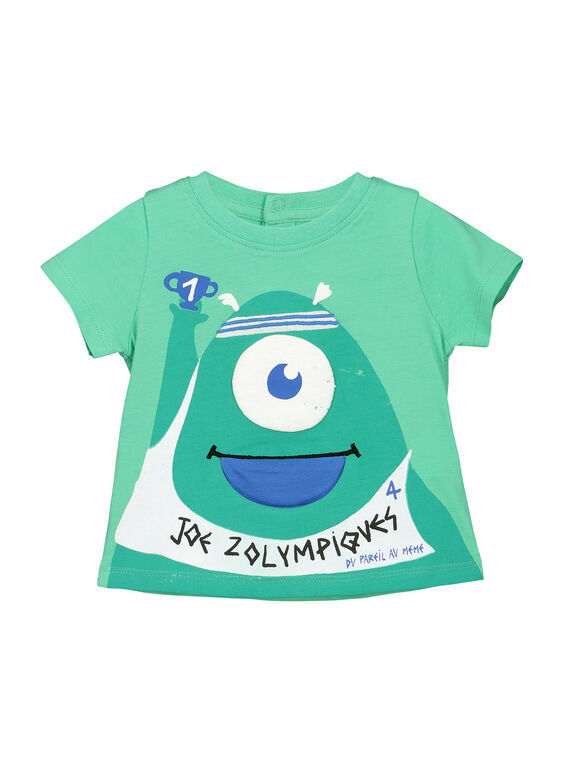 Tee-shirt manches courtes bébé garçon FUNETI1 / 19SG10B1TMC602