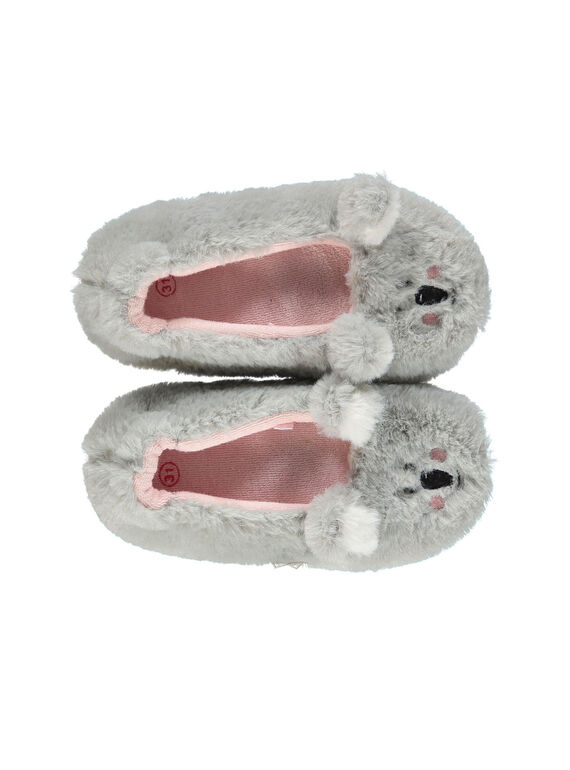 Chausson ballerine fille DFBALKOAL / 18WK35W5D07940