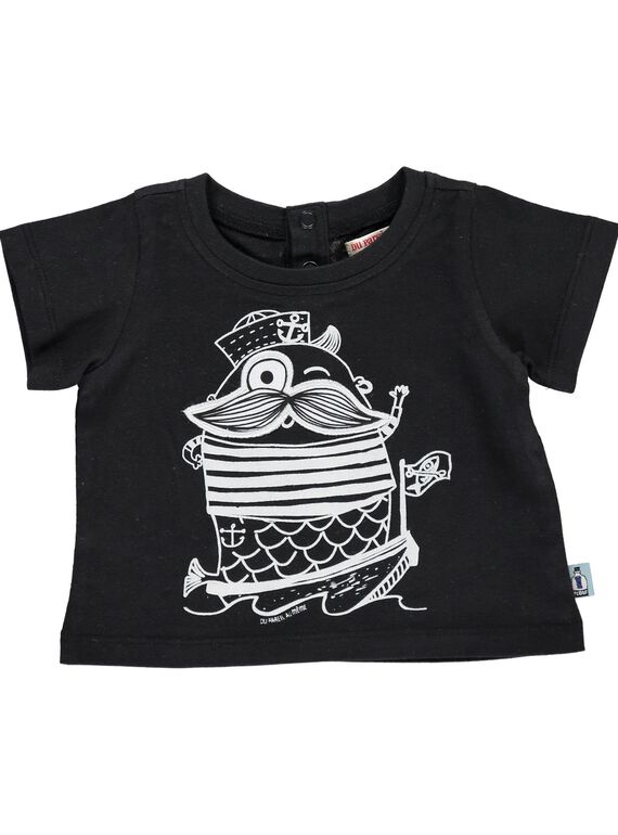 Tee-shirt manches courtes bébé garçon CUBENTI2 / 18SG10G2TMC090
