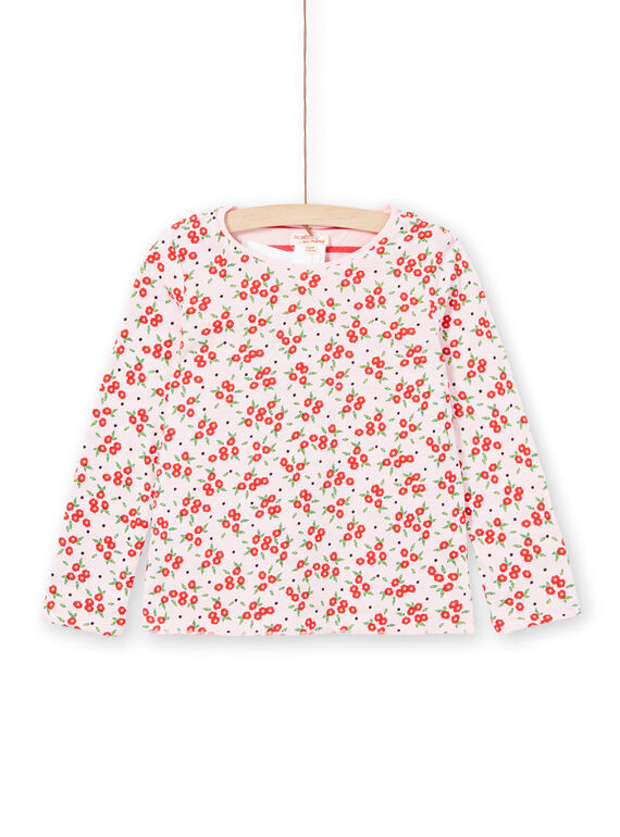 Tee Shirt Manches Longues Rose LAROUTEE3 / 21S901K3TMLD326