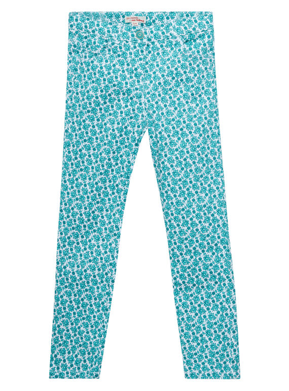 Pantalon imprimé fleurie JABOPANT / 20S901H1PAN000