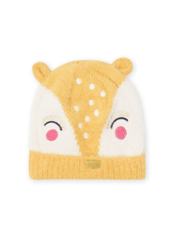 Bonnet faon soft boa enfant fille MYASAUBON2 / 21WI0165BON001