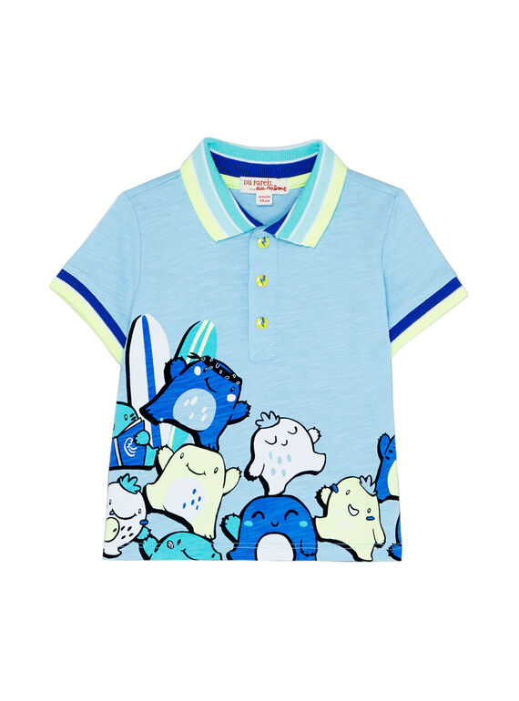 Polo Bleu JUQUAPOL / 20SG10R1POLC218
