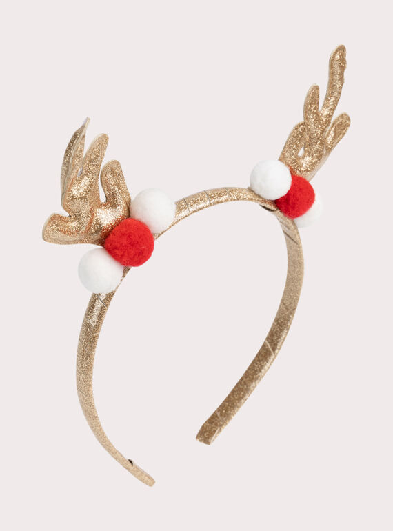 Serre-tête cerf de noël pour fille VYAJOSERR5 / 24WI01T1TETK008