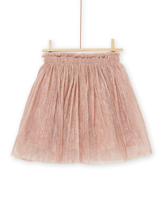 Jupe plissée en lurex RANEOJUP1 / 23S901O2JUP321
