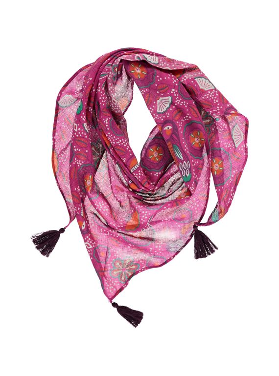 Foulard triangle fille CYAGAUFOUL / 18SI01L1FOU099