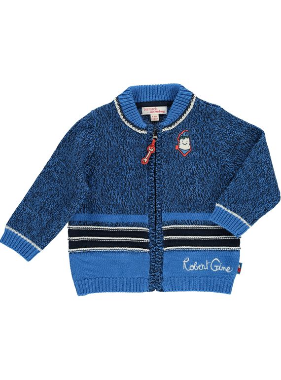 Gilet bébé garçon CUKLEGIL / 18SG10D1GIL099