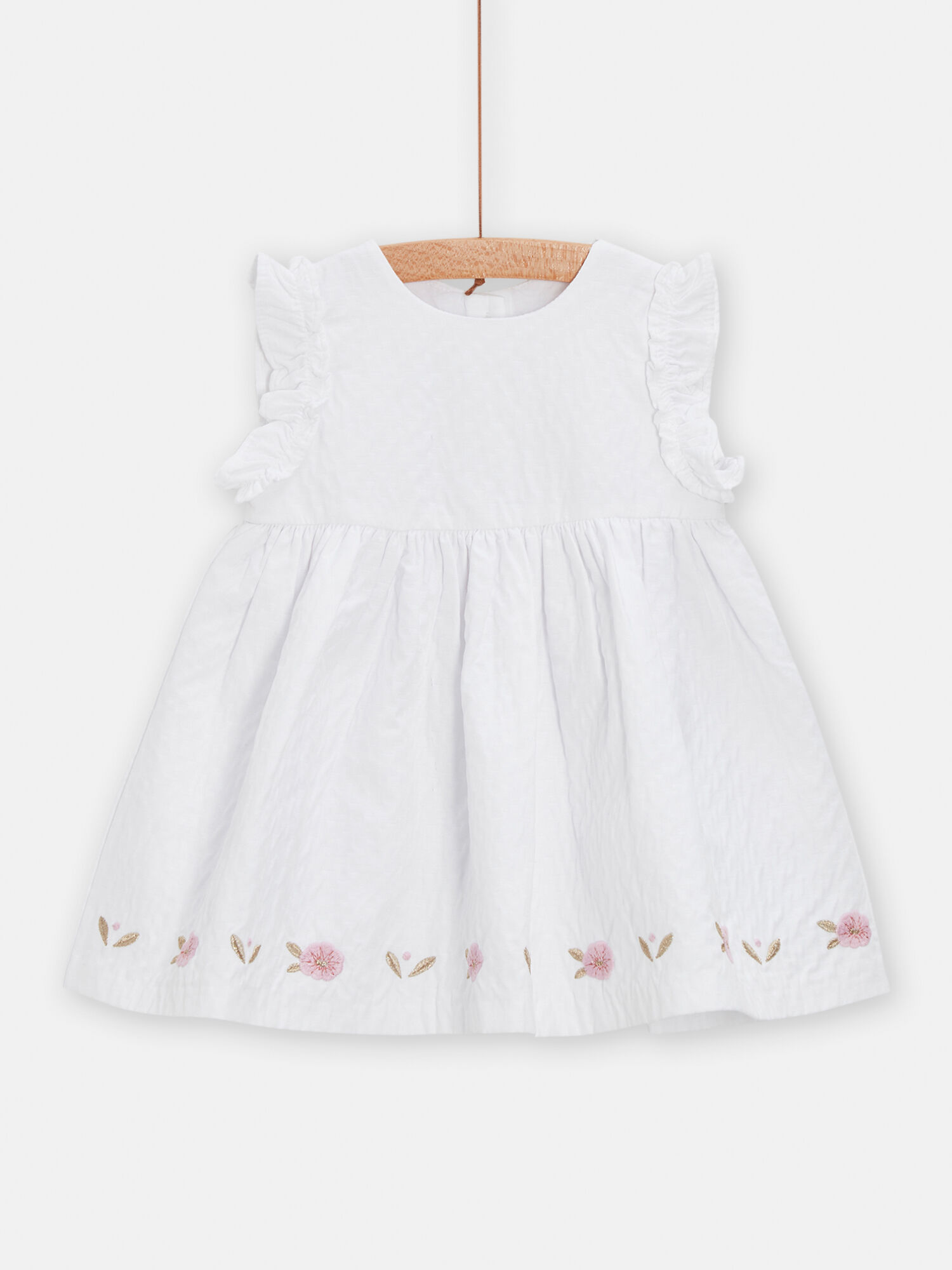 Robe de ceremonie ecrue pour bebe fille achat en ligne Robe DPAM