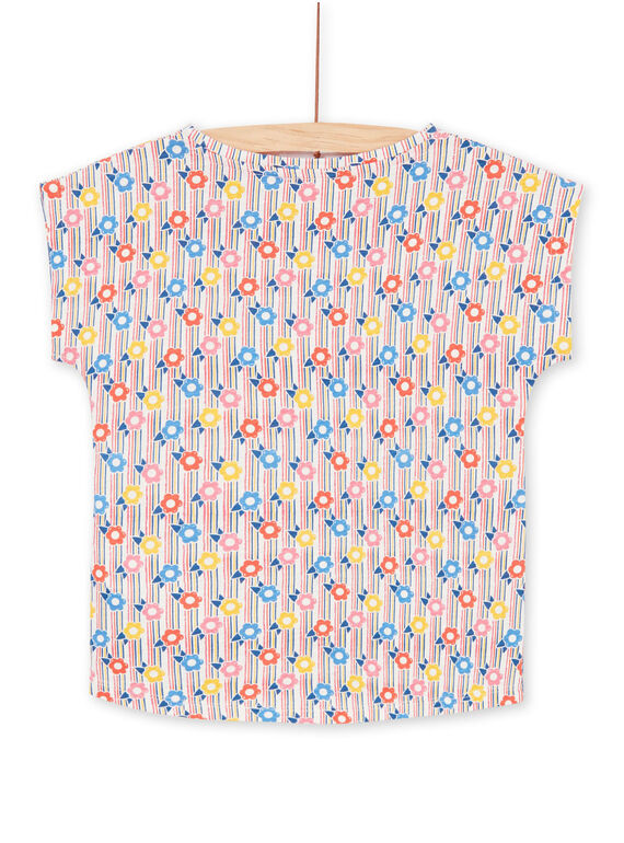 Tee Shirt Manches Courtes Ecru LAHATI2 / 21S901X2TMC001