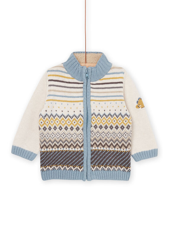 Gilet en tricot à motifs jacquard PUREGIL / 22WG10T1GILA016