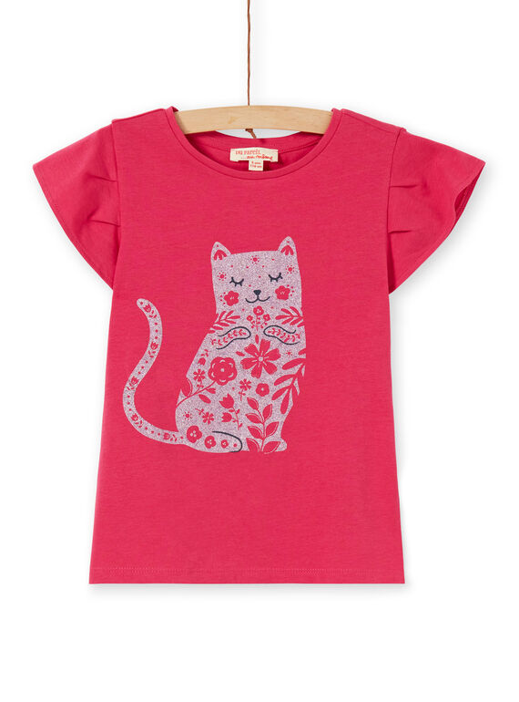 Tee Shirt Manches Courtes Rose LAJOTI1 / 21S90133D31F507