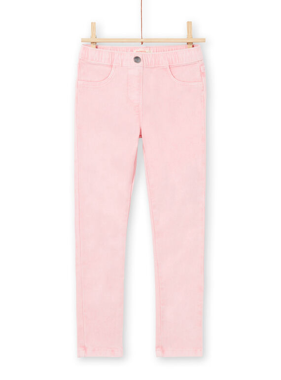 Jegging rose enfant fille MAJOJEG3 / 21W90112PAN309