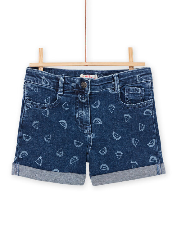 Short en jean à imprimé pastèque RAJOSHORT2 / 23S90171SHOP271