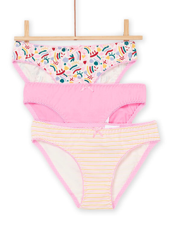 Lot de 3 culottes assorties REFALOTGRA / 23SH1111D5L001