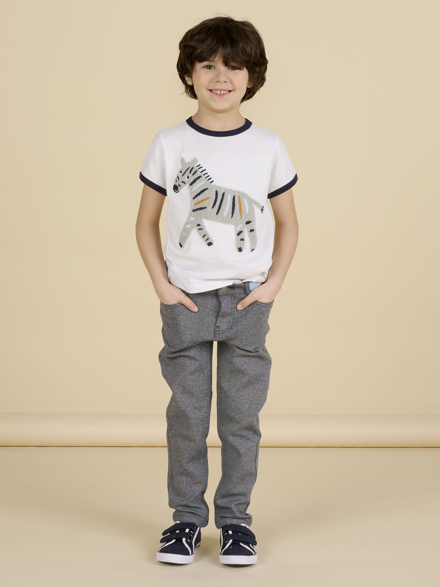 Pantalon gris garcon ceremonie store