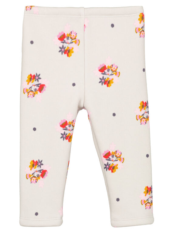 Leggins tout doux à l'interieur layette fille GIBLAPAN2 / 19WG09S2PAN218