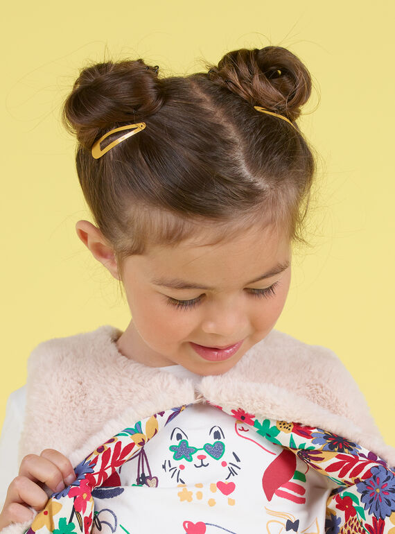 Lot de 8 barettes unies assorties enfant fille MYAJOCLIC3 / 21WI01S3BRTD325