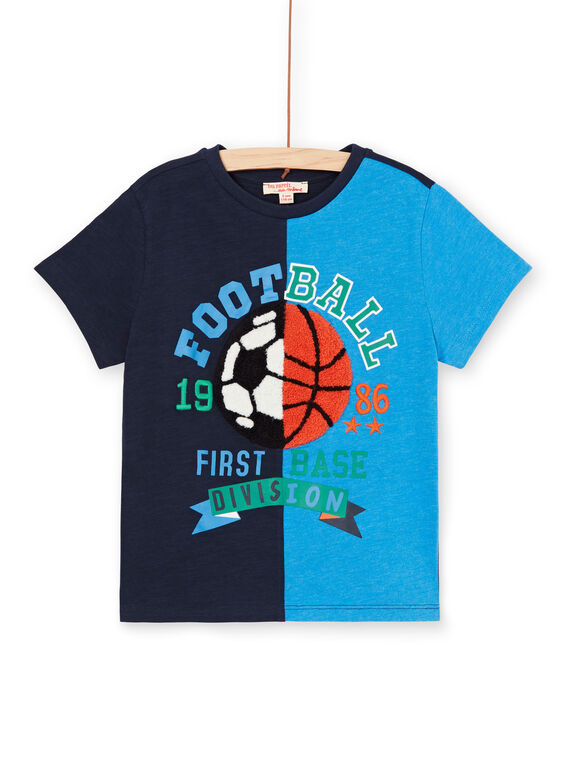 Tee Shirt Manches Courtes Bleu marine LOHATI1 / 21S902X2TMC705
