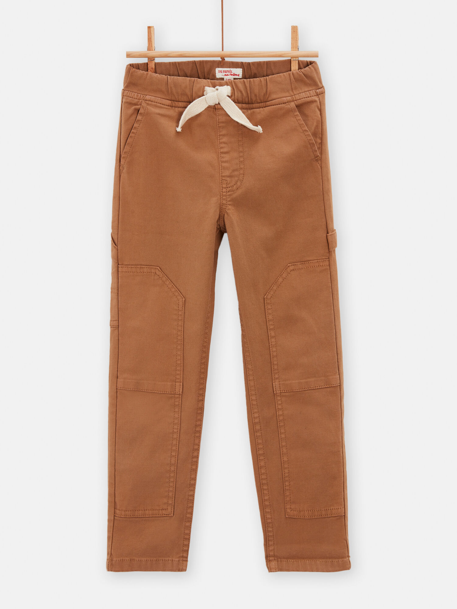 Pantalon outlet marron garcon