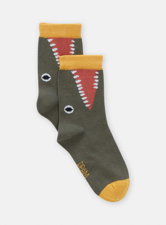 Chaussettes crocodiles pour garçon TYOJOCHO4 / 24SI0282SOQ609