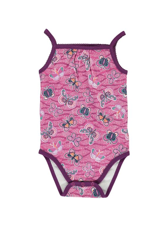 Body à bretelles fille CEFIBODPAP / 18SH13V1BDL099
