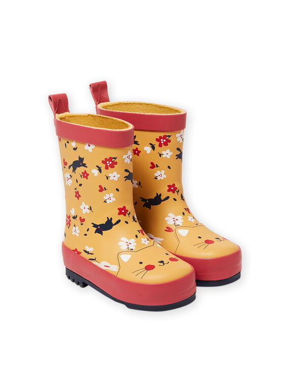 Bottes de pluie Orange MIPLUICHAT / 21XK3711D0C400